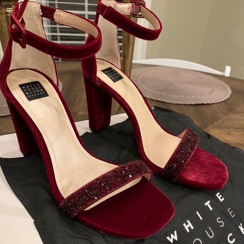 White House Black Market Shoes with matching belt.